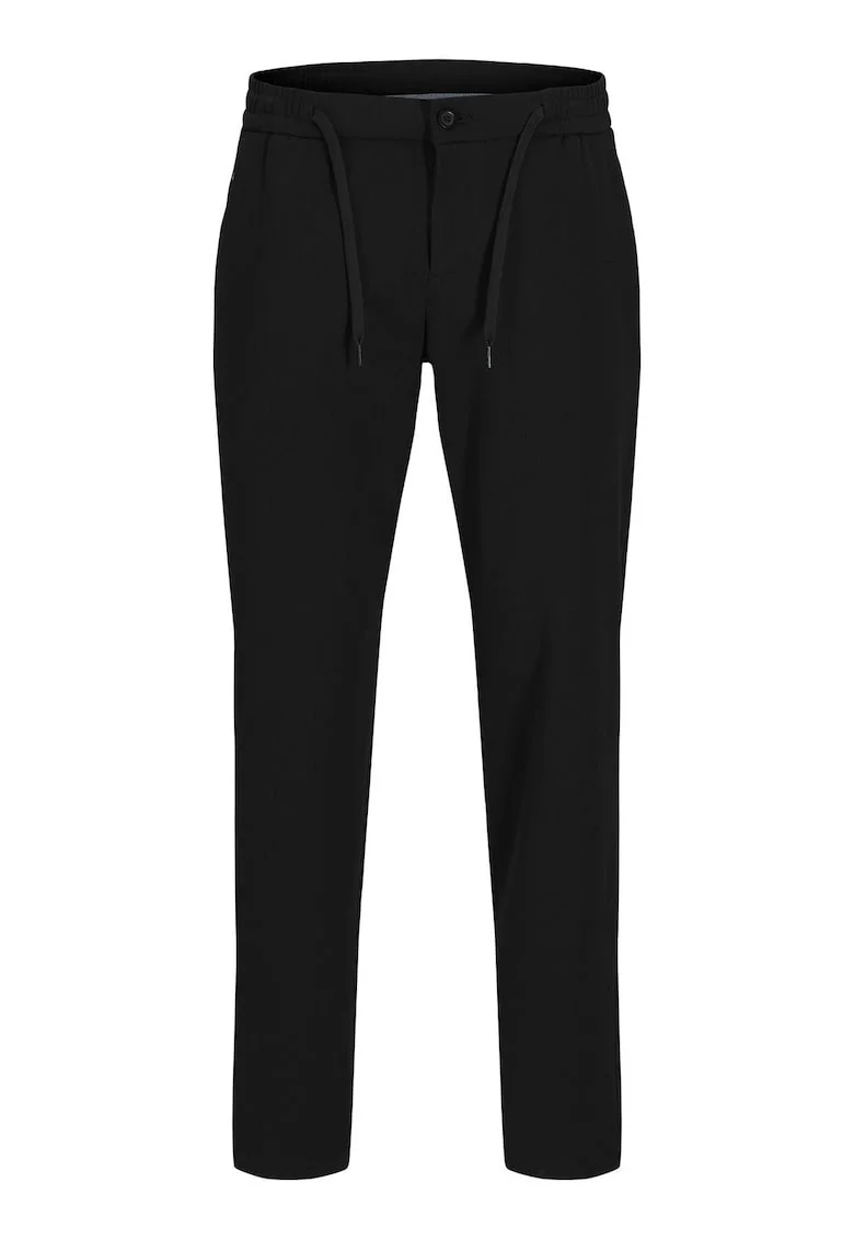 Pantaloni barbati,  negru, material usor