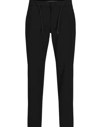 Pantaloni barbati,  negru, material usor