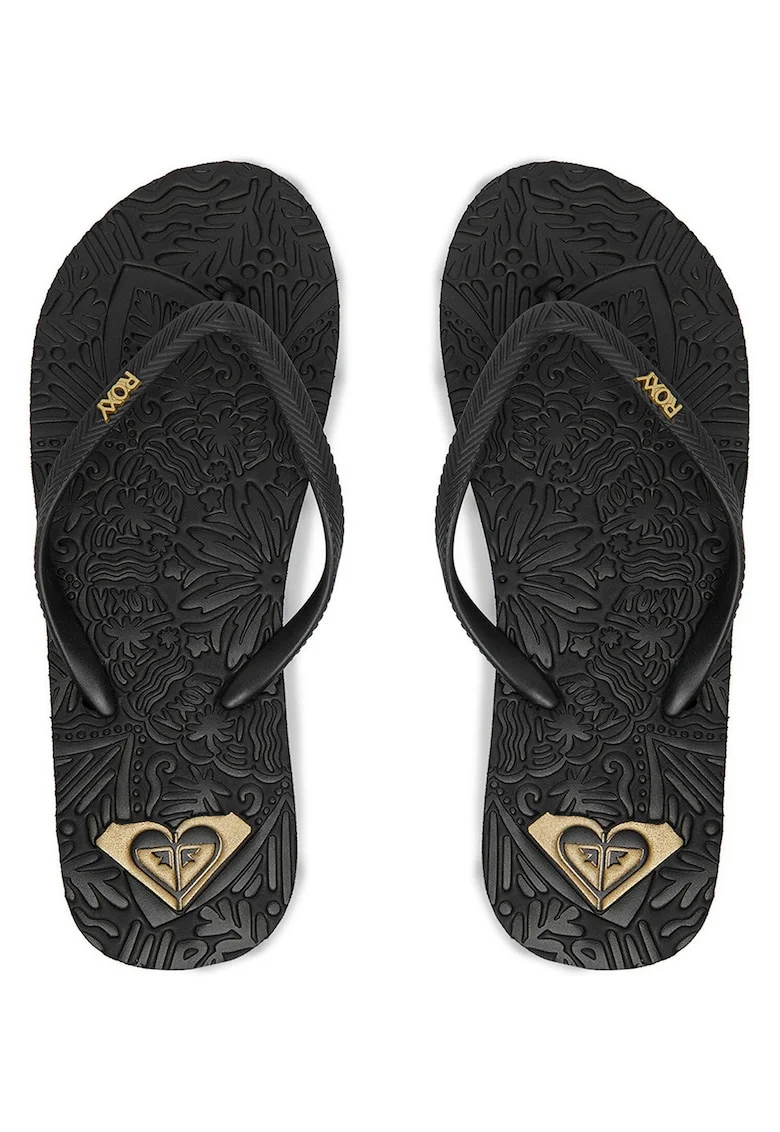 Slapi  dama, negru, sintetic,
