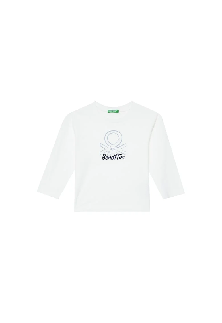 Bluza cu imprimeu,  alb