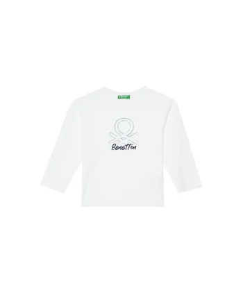 Bluza cu imprimeu,  alb