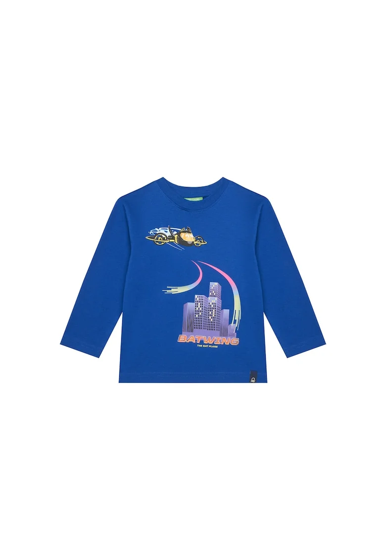 Bluza cu maneca lunga pentru copii,  albastru