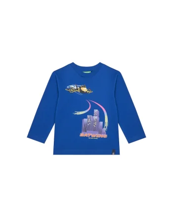 Bluza cu maneca lunga pentru copii,  albastru