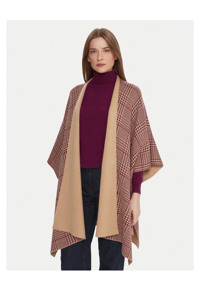 Poncho de dama  bej,