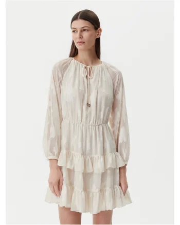 Rochie de vara pentru femei  ecru,
