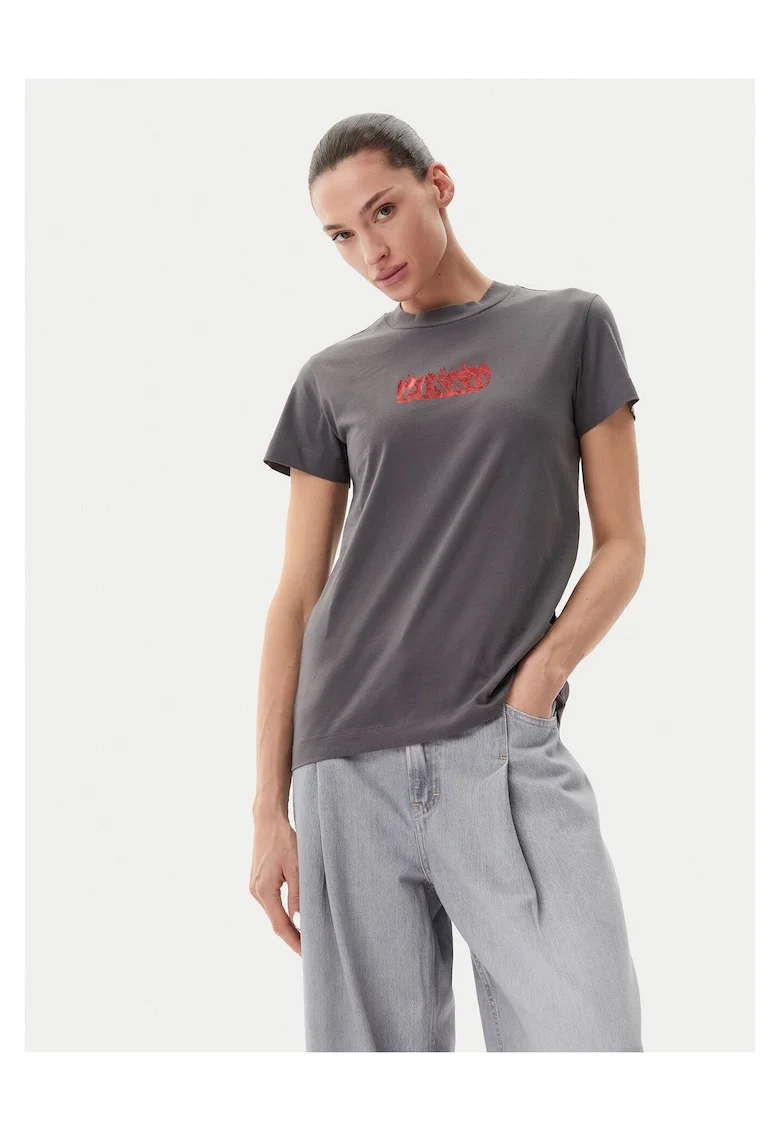 Tricou dama,  Gri inchis