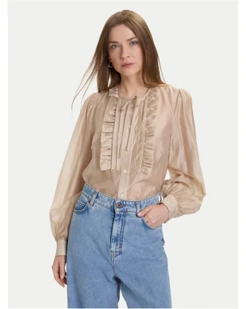 Bluza dama  bej, material usoara