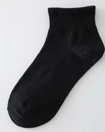 Sosete unisex, SS199, Negru, marime universala (37-42)