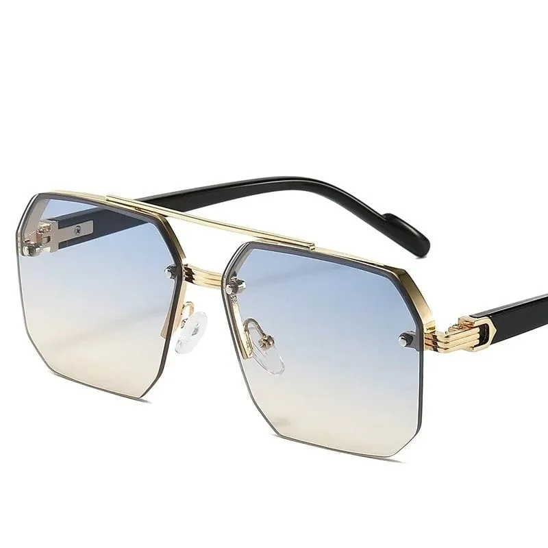 Ochelari de soare unisex, SG189, Albastru