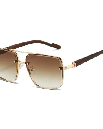 Ochelari de soare unisex, SG193, Maro