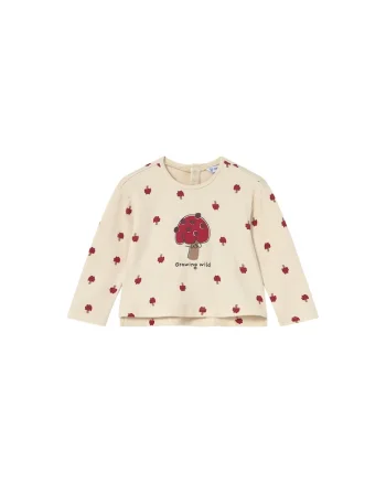 Bluza de copii  culoare bej