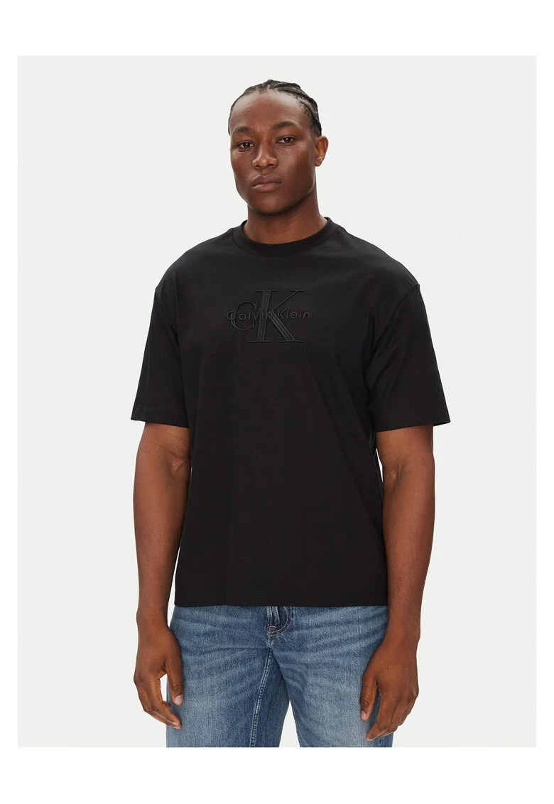 Tricou barbati  negru, bumbac,