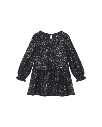 Rochie fete,  negru, eleganta