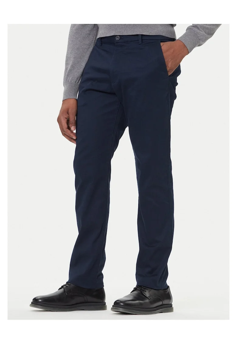Pantaloni barbati,  bleumarin, chino