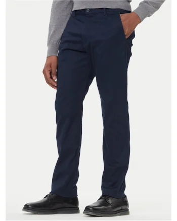 Pantaloni barbati,  bleumarin, chino