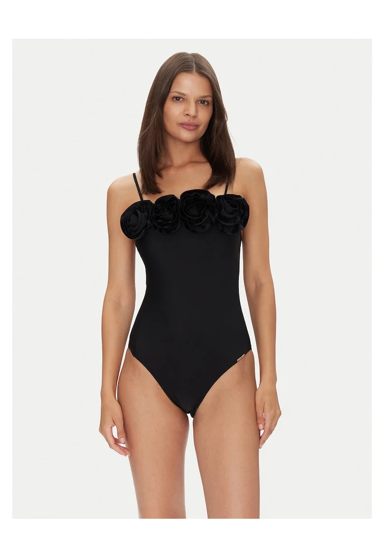 Costum de baie dama  negru, Negru
