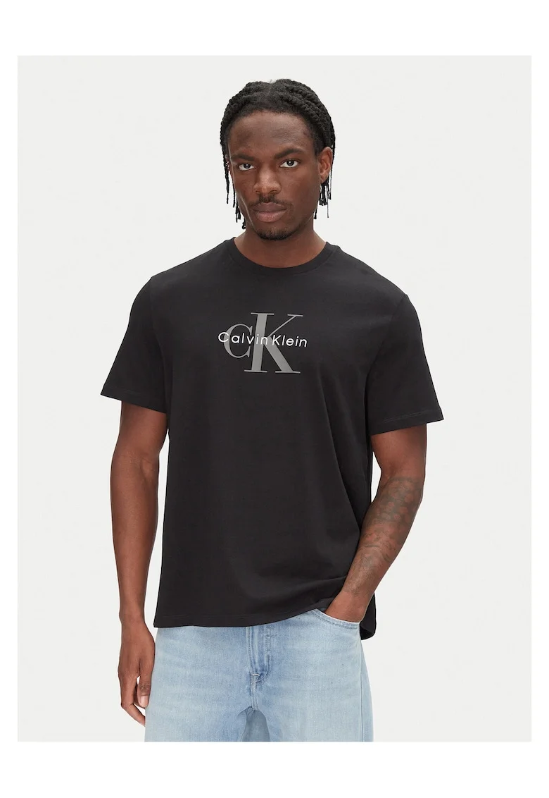 Tricou barbati  negru, bumbac,