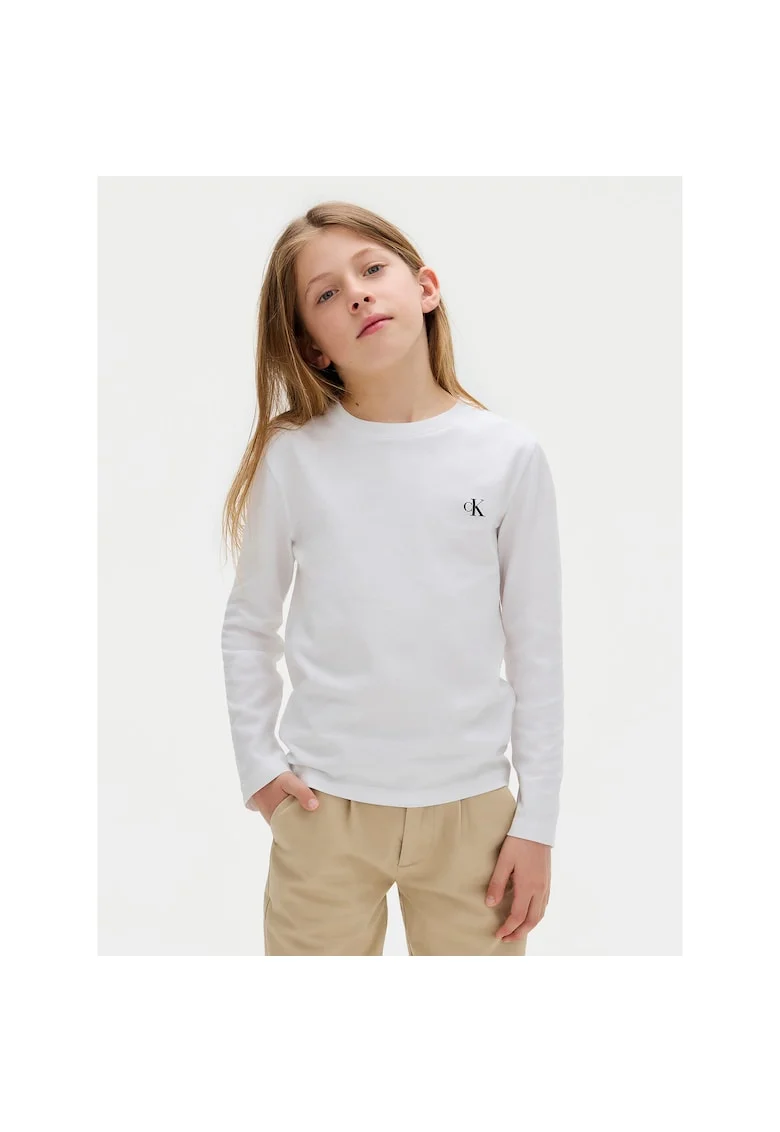 Bluza copii  culoare alb