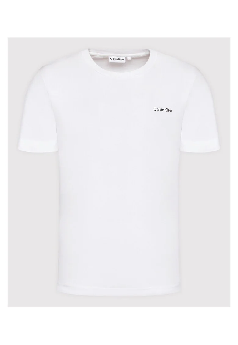 Tricou barbati  alb, bumbac,