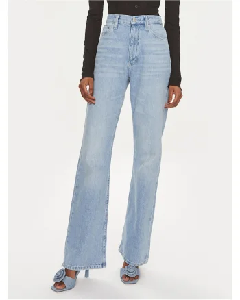 Blugi bootcut dama  albastru