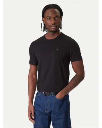 Tricou barbat  negru, bumbac