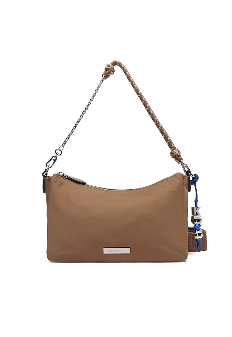 Geanta dama  model Mushroom Brown, din piele ecologica, dimensiuni 2DH B1W30018