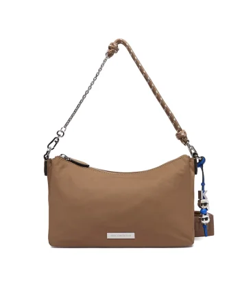 Geanta dama  model Mushroom Brown, din piele ecologica, dimensiuni 2DH B1W30018