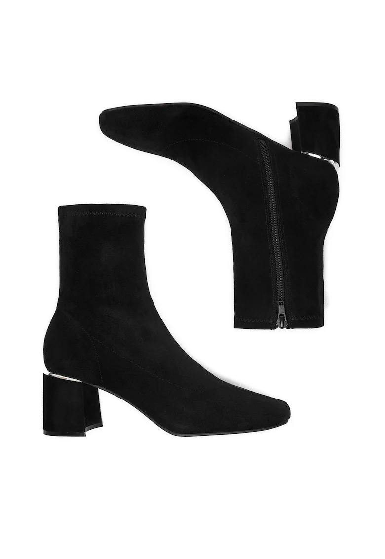 Botine dama,  negru, W4LD191204,