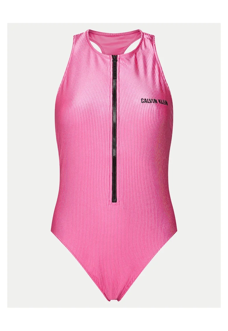 Costum de baie dama  roz, elastic, intreg