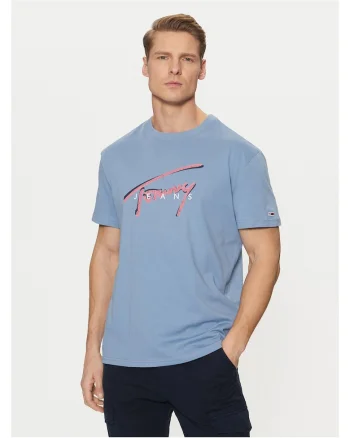 Tricou barbati  albastru, din bumbac