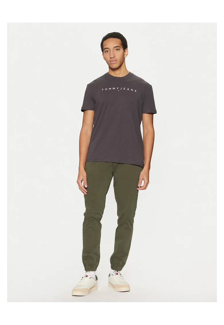 Tricou barbati,  gri, bumbac,