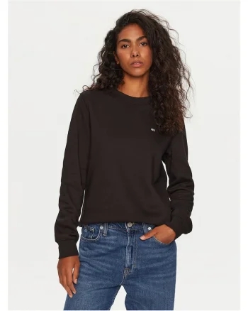 Hanorac dama  negru, din material de calitate,