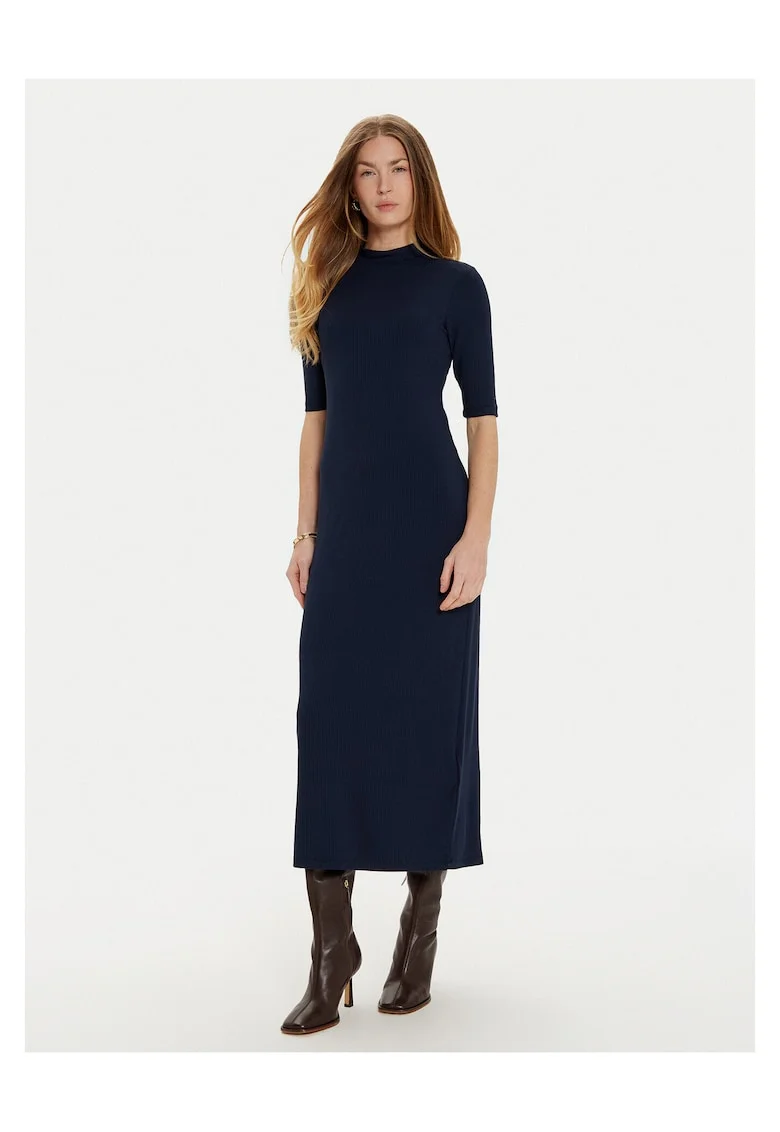 Rochie de zi  de dama, bleumarin,