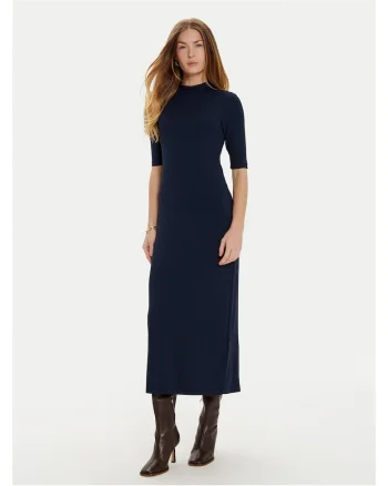 Rochie de zi  de dama, bleumarin,
