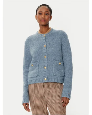 Cardigan dama  albastru, moale