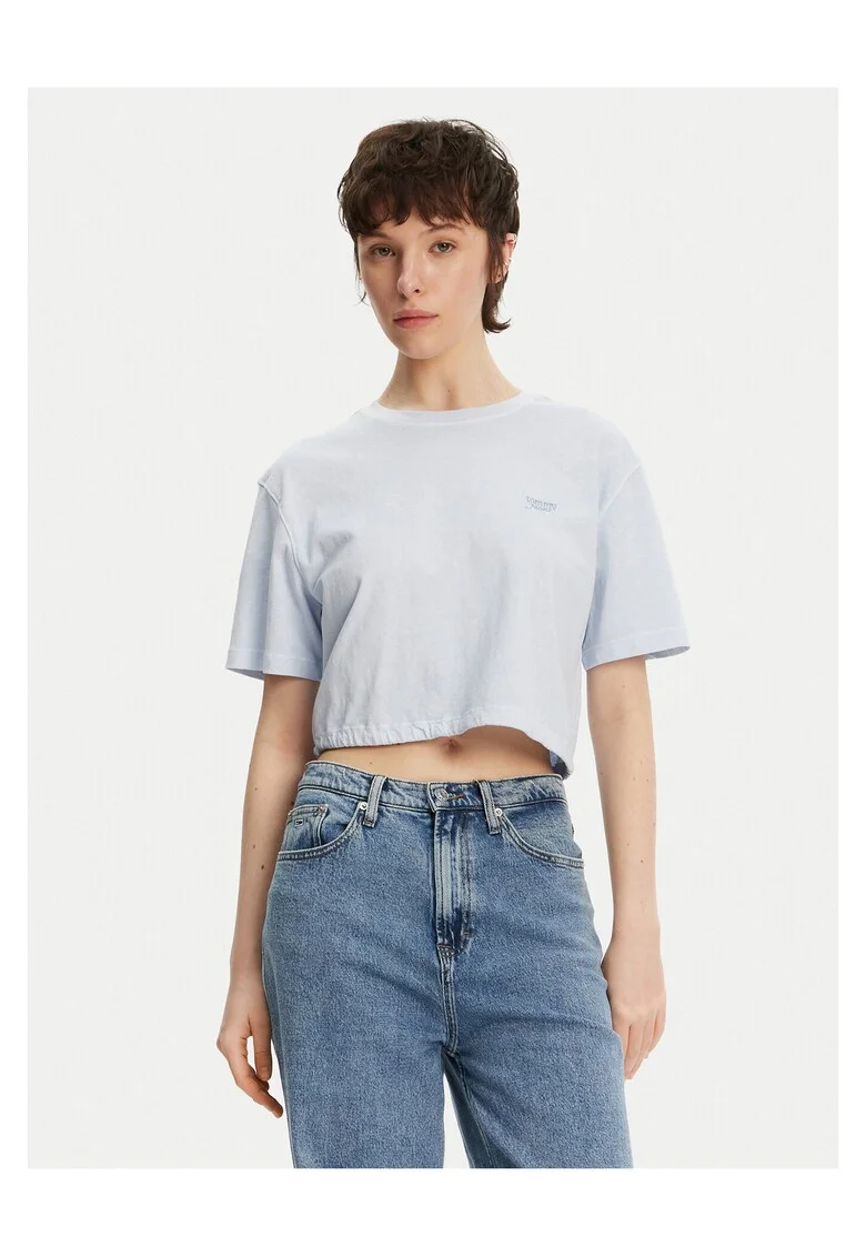 Tricou scurt dama,  Albastru deschis