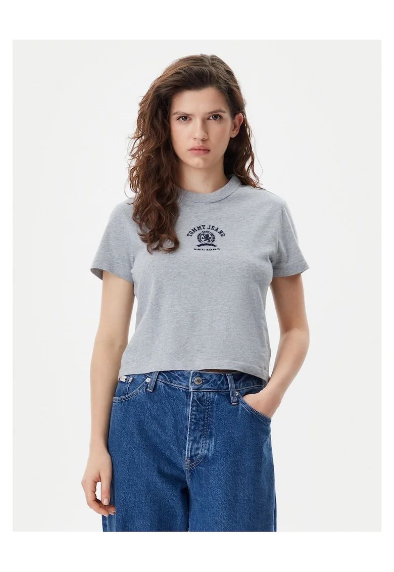 Tricou dama,  Gri