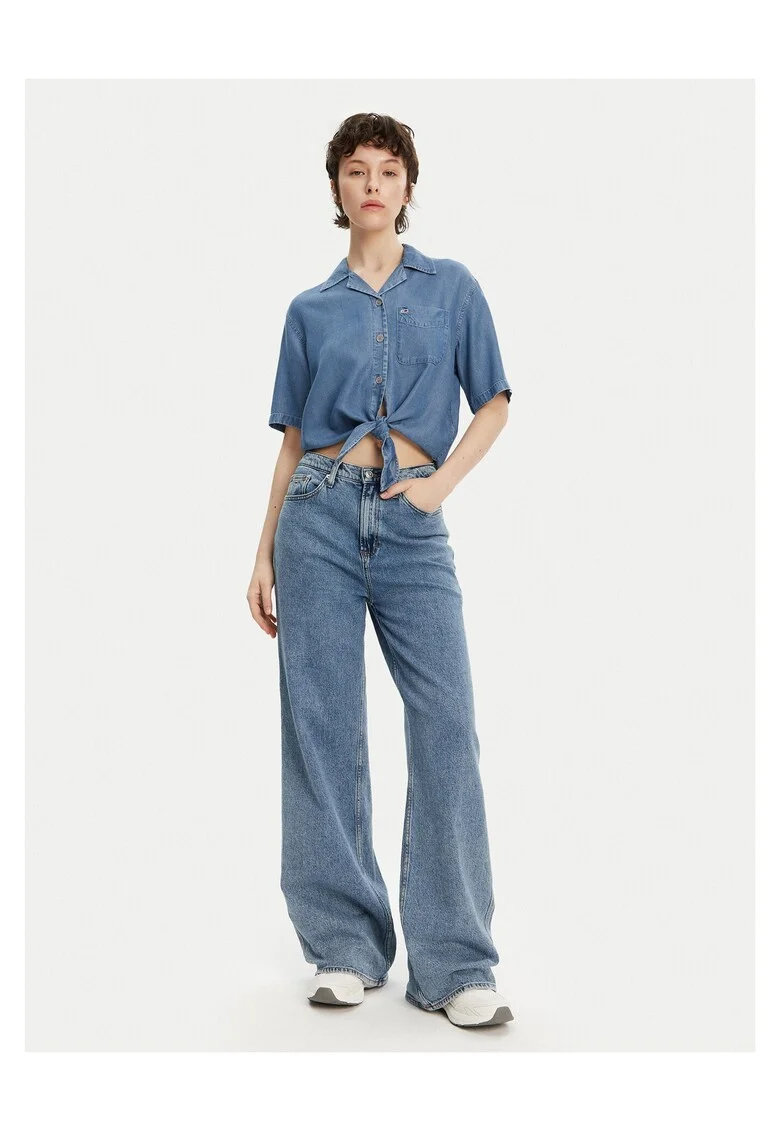Camasa de dama  albastru, denim
