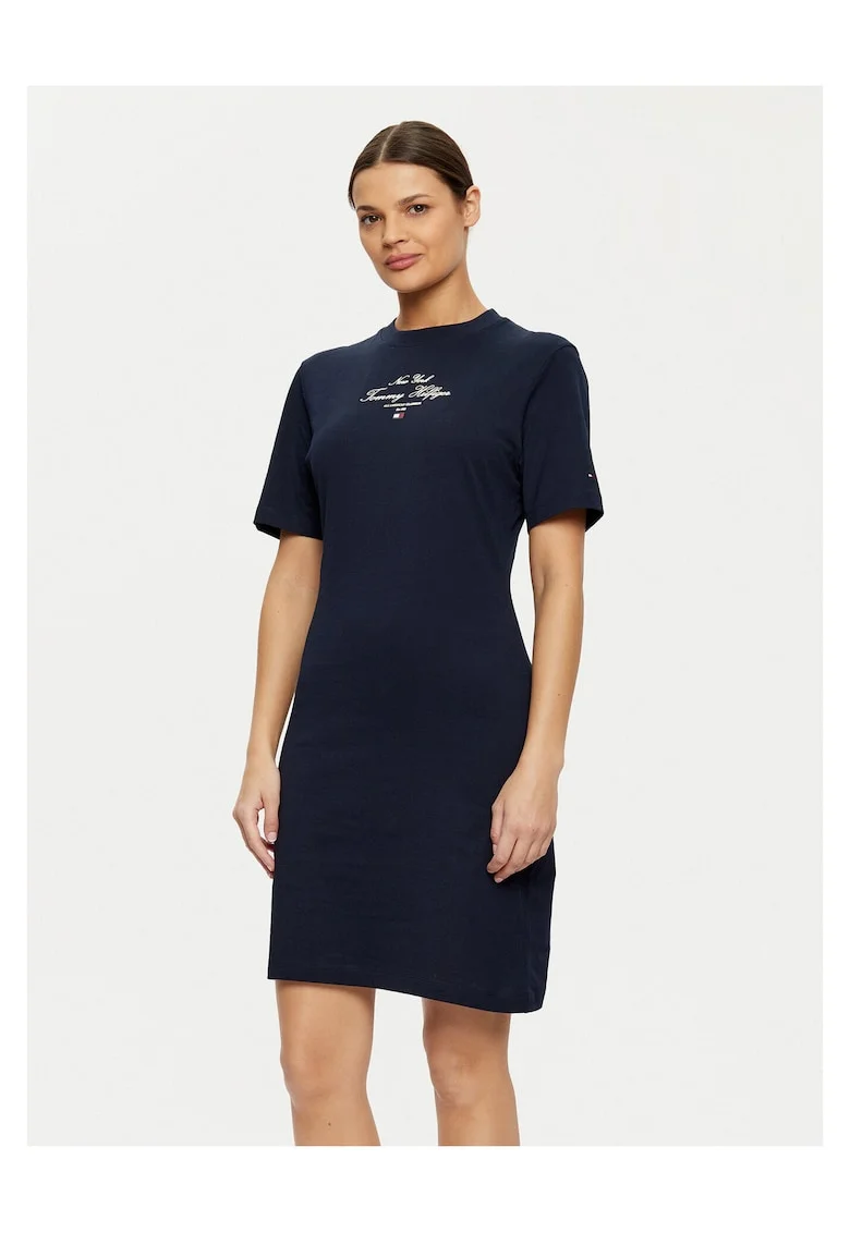 Rochie casual de dama  bleumarin