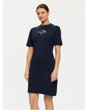 Rochie casual de dama  bleumarin
