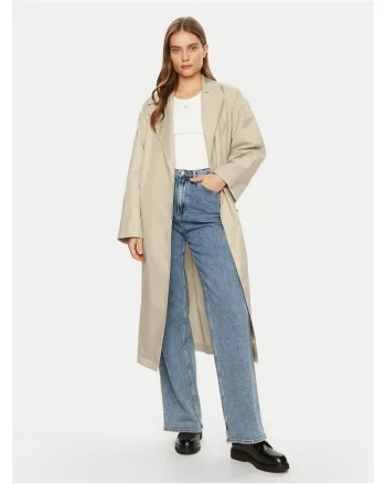 Trench dama,  bej, elegant