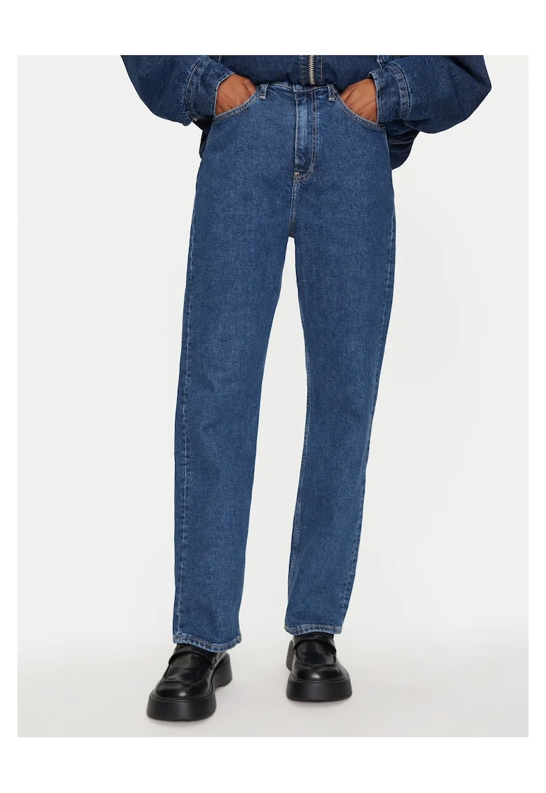Blugi dama  slimfit, bleumarin