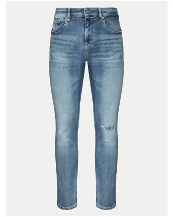 Blugi barbati  albastri, denim