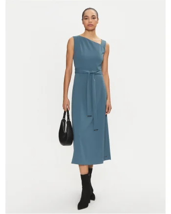 Rochie casual dama  albastru
