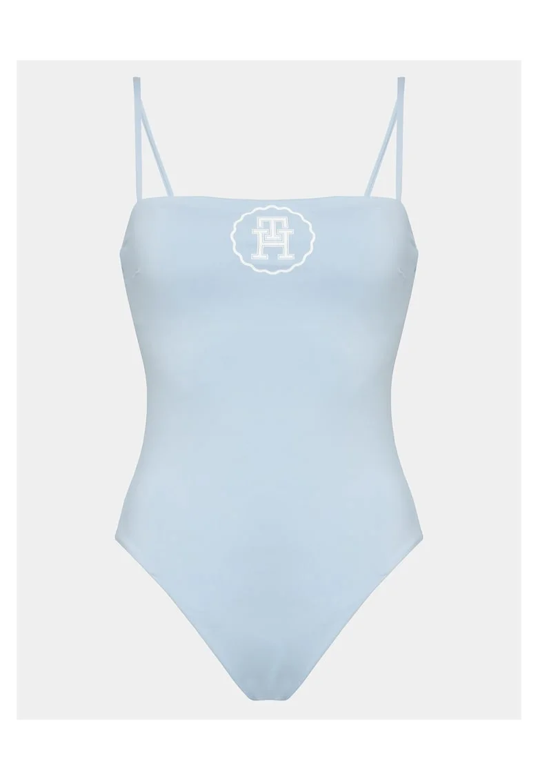Costum de baie dama,  albastru deschis
