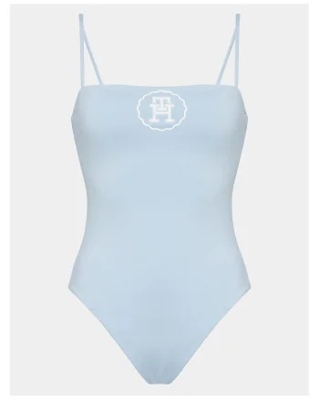 Costum de baie dama,  albastru deschis