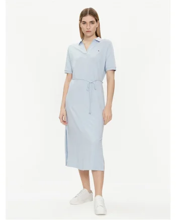 Rochie de zi  albastru deschis, femei