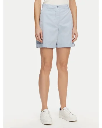Pantaloni scurti  albastru deschis,