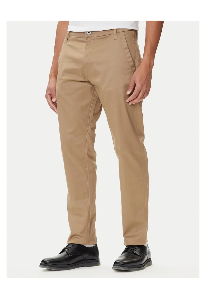 Pantaloni barbati, G-Star Raw, bej, chino
