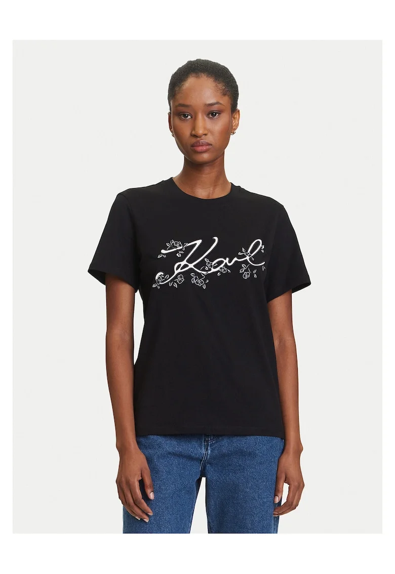 Tricou,  Negru, Dama